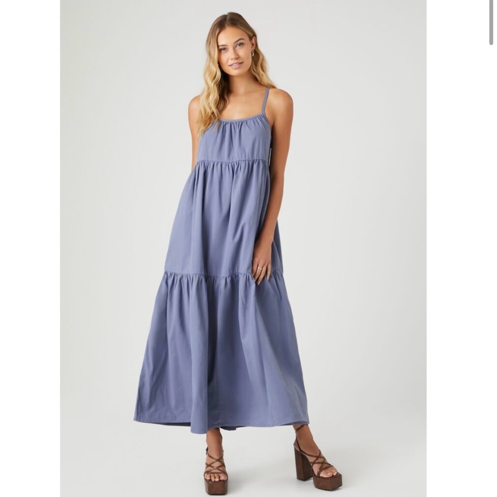 Spring Sale: NWT Heather Blue Maxi Dress